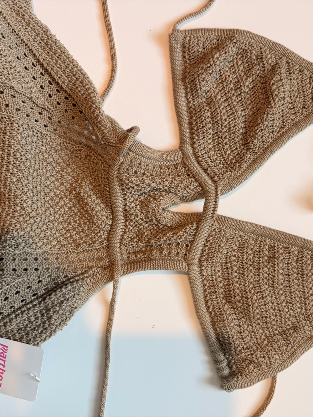 Women's Knit full body Dress - Taupe